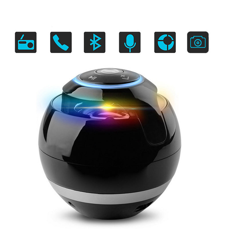 Portable Mini Speakers with Light Handsfree