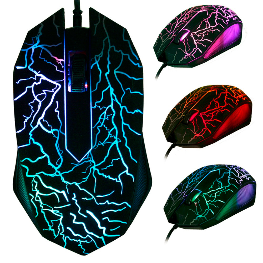 Wired Bluetooth Mouse Gamer 3D USB