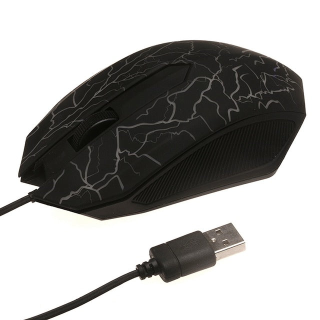 Wired Bluetooth Mouse Gamer 3D USB