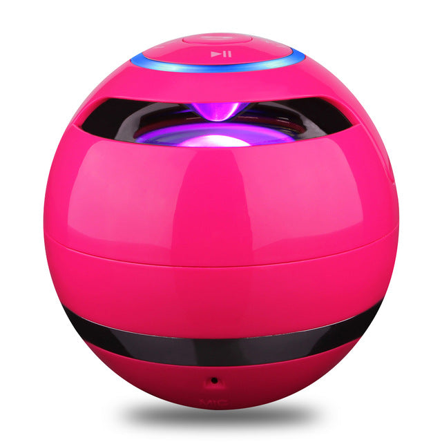 Portable Mini Speakers with Light Handsfree